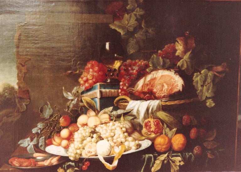 sybille ingold restauratrice tableau 1 après