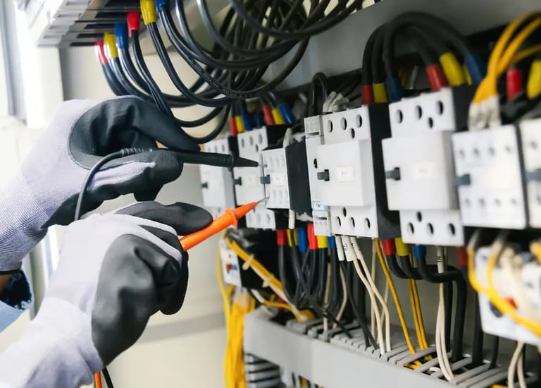 imagem de instalações internas eletricas