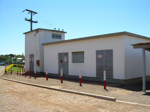 imagem de subestação abrigada