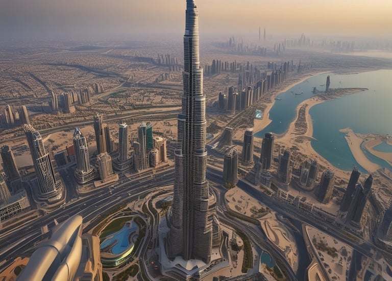 The photo features a screen in an airplane, displaying flight information from Emirates airline for flight EK225 from Dubai to San Francisco in seat 14K. The screen interface offers options like information, communication, and entertainment. Advertisements and travel details, including a map and promotional offers, are visible. The surroundings exhibit luxury finishes with wood paneling.