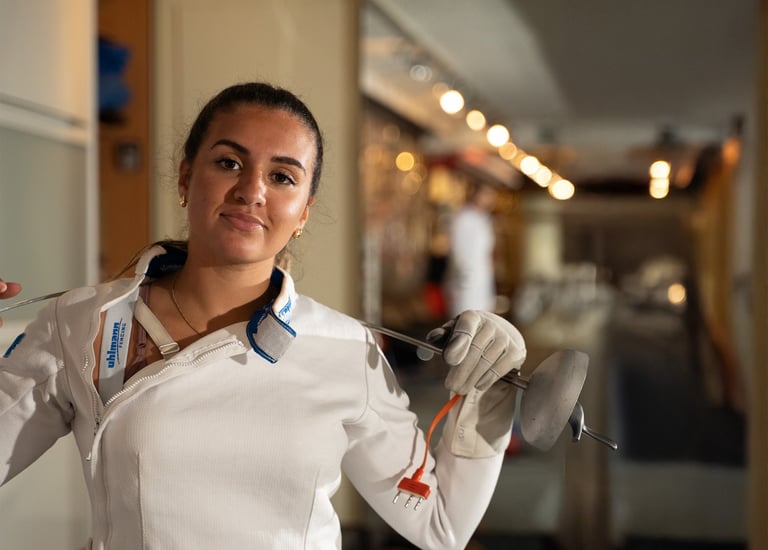 Louna Maiga - Mein Sport: Fechten