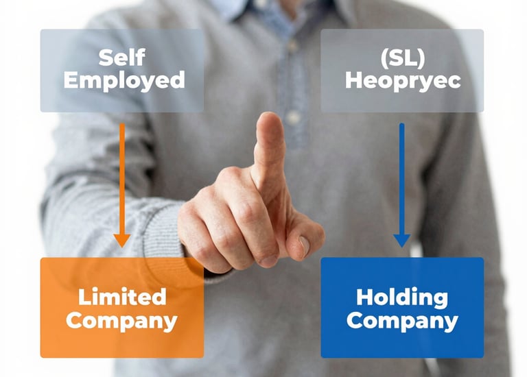 Professional lawyer consulting a client in a warmly lit office.