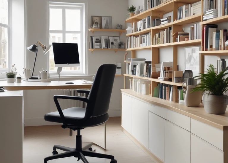 Professional cleaning team working in a modern office space in Alsace.