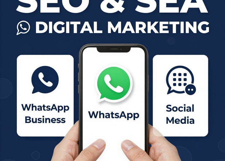 Technician installing smart marketing display in a modern office.