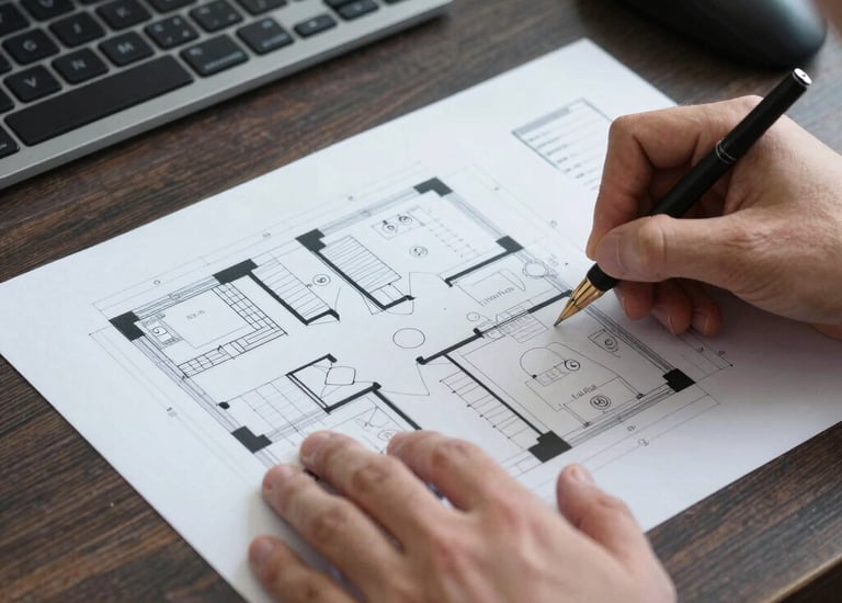 Construction workers efficiently managing resources on site.