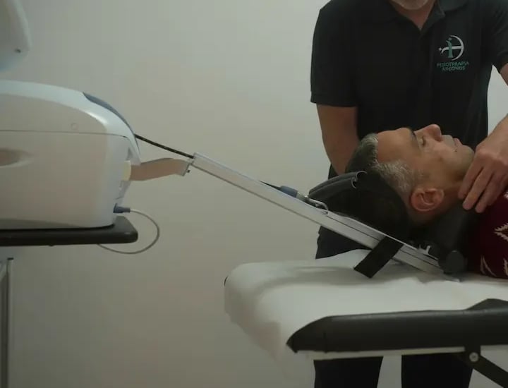 Camilla de descompresión vertebral cervical