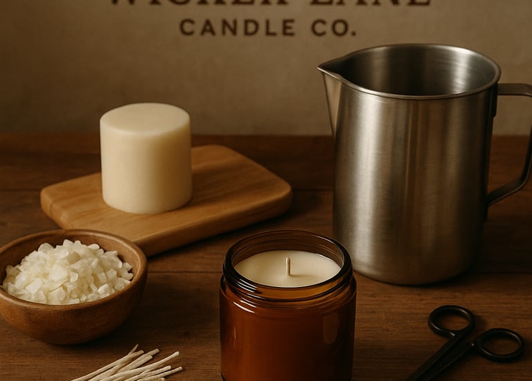 Candle making studio