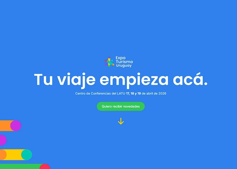 a website page with a colorful background and a colorful background