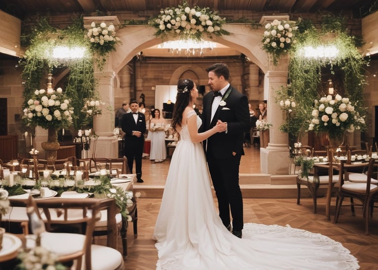 Black and white portrait of bride laughing candidly