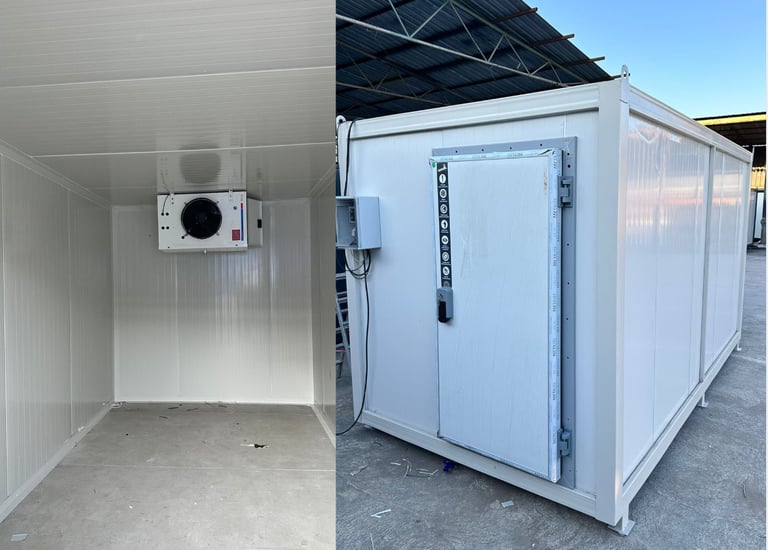 Walk-in freezer Sohar مخازن مبردة تجارية سلطنة عمان