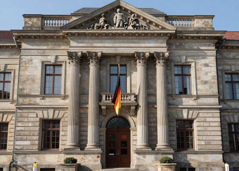 photo of white staircase