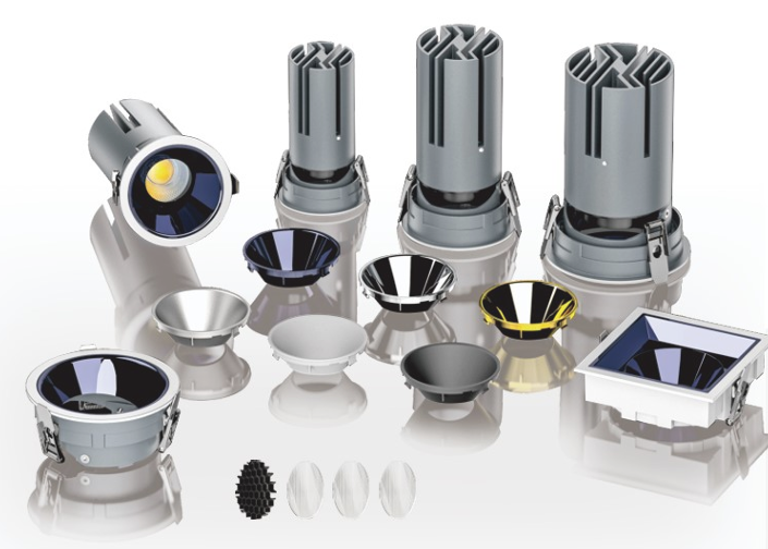 Recessed LED downlights and trims for new home construction Victoria BC