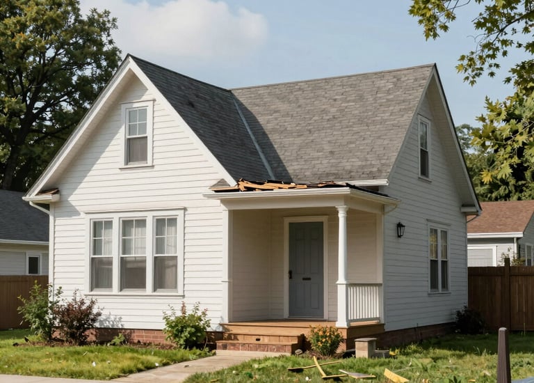 A real estate investor reviewing project plans with a lender.