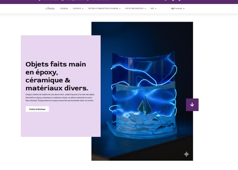 חנות און‑ליין לכלי קרמיקה  – BizNova