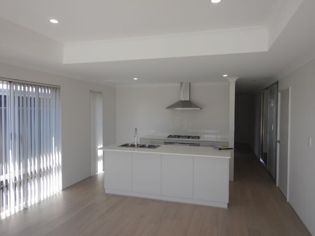 Kitchen inspected as part of a Perth practical completion 