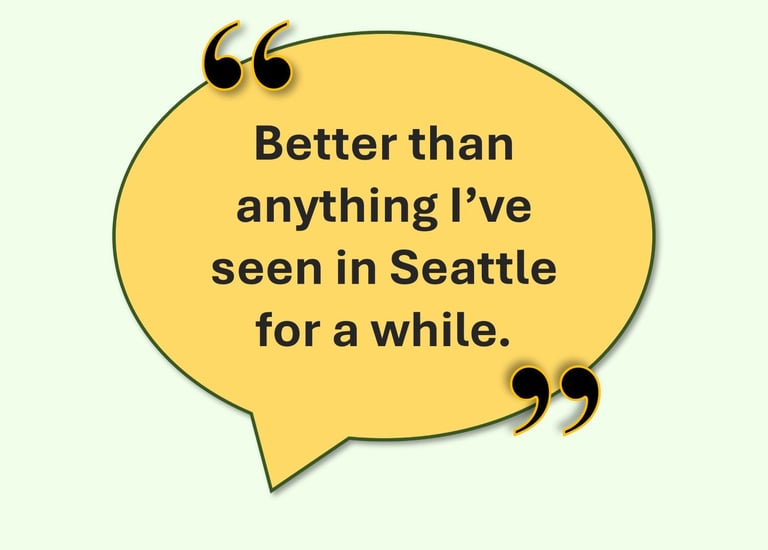 audience feedback to the sunny hours musical