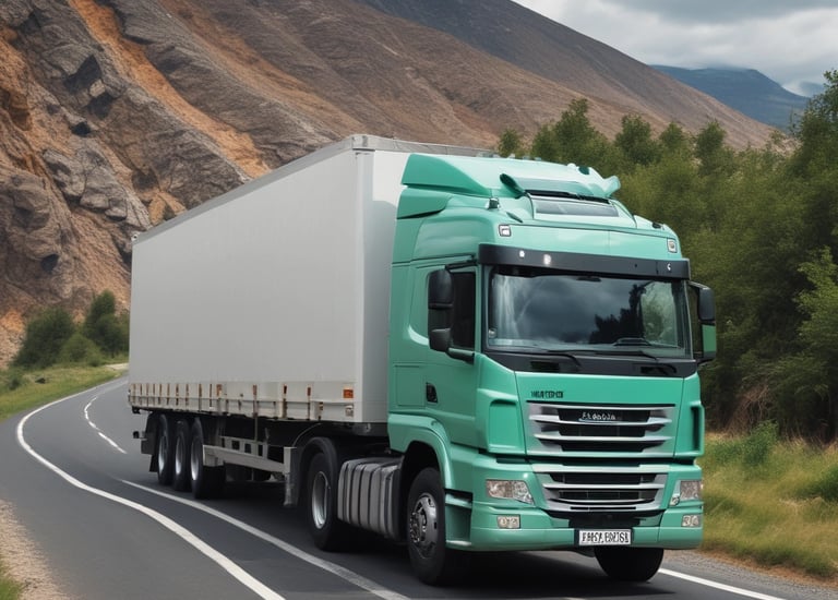 A fleet of trucks ready for transportation services.