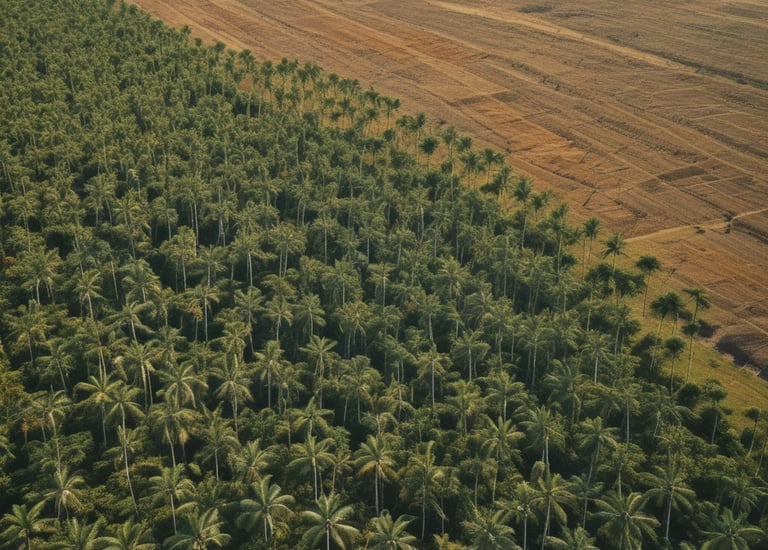 two cans of beer sitting on top of a tree stump