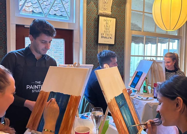 Sip & Paint Events in Haarlem and Amsterdam