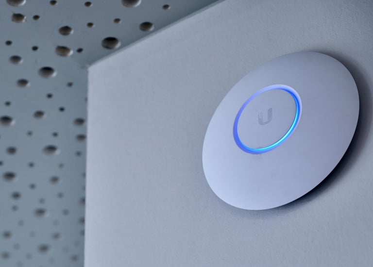unifi access point for wifi coverage
