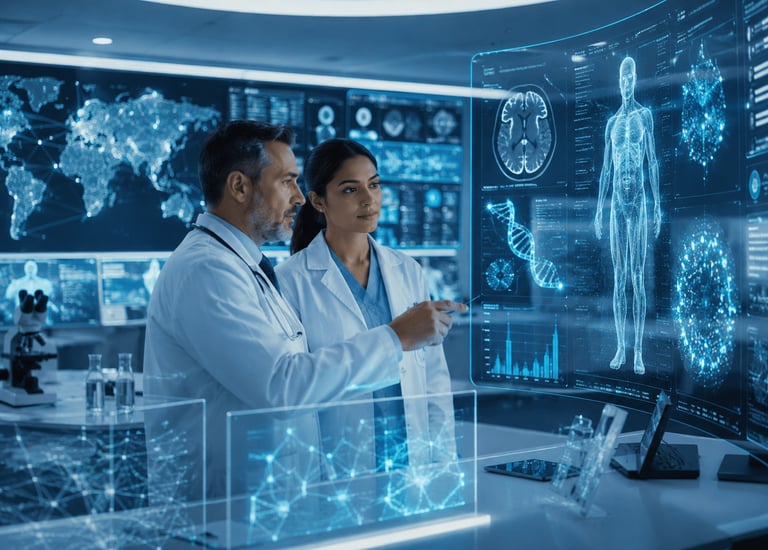 AI-driven diagnostics and smart healthcare platform for institutional deployment