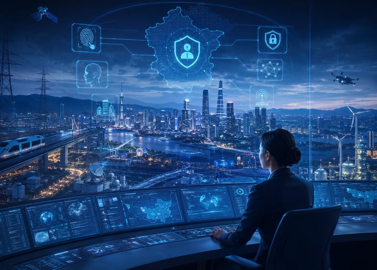 Sovereign digital infrastructure, AI security, smart city, and national-scale deployment