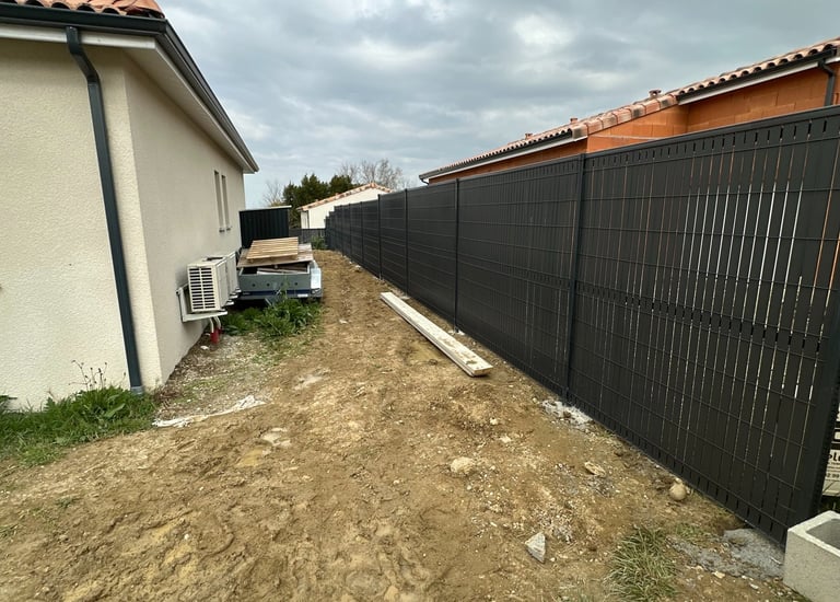 cloture en lame à Ramonville Sainte Agne