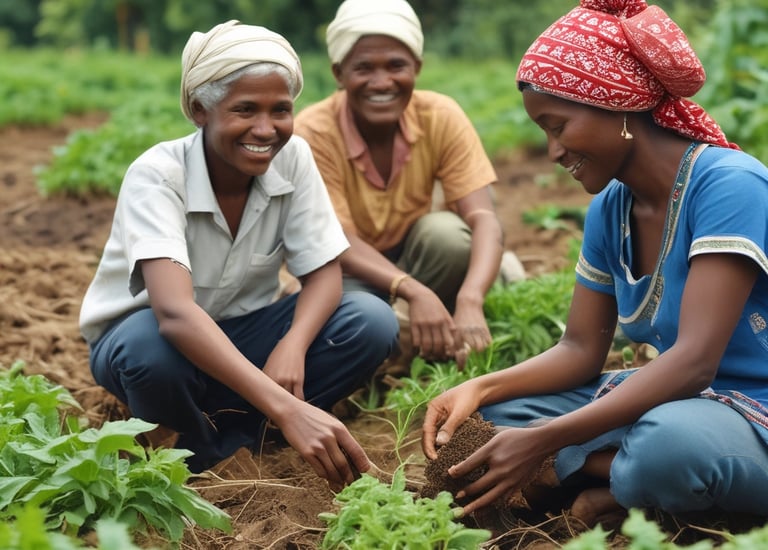 A person stands facing a blue wall covered with numerous yellow sticky notes arranged in a flowchart-like pattern. The notes are organized into categories with handwritten titles like 'Environment', 'Society', and 'Healthcare'.