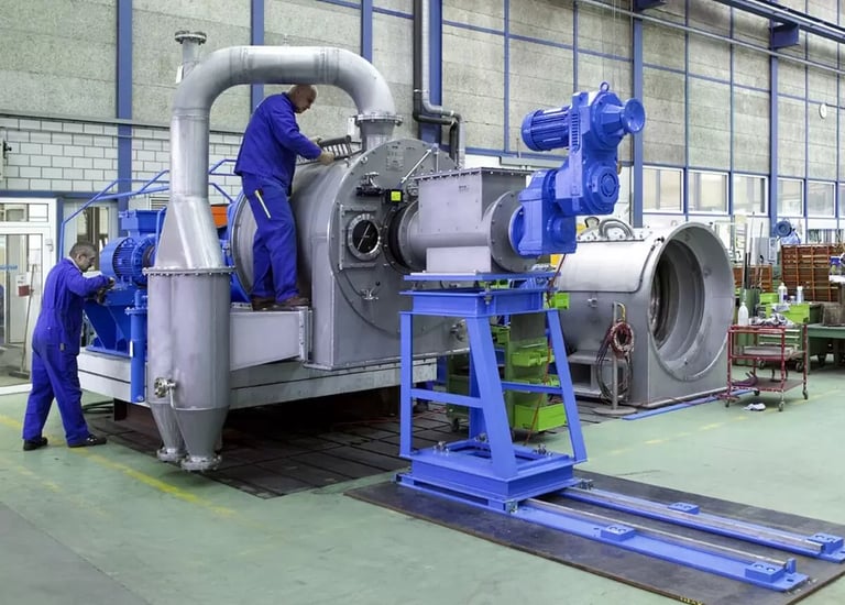 Pusher Centrifuge Production line