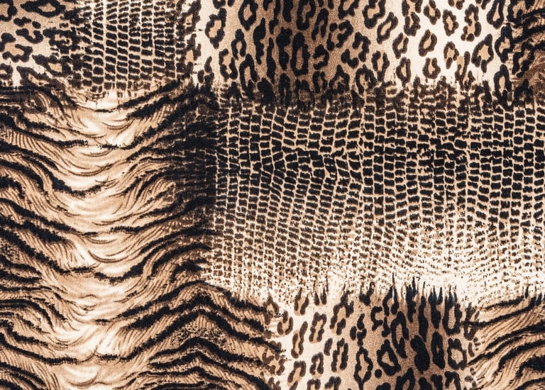 Rongzhiyue: display of printed fabric
