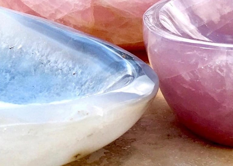 Selection of Madagascan Mineral Bowls