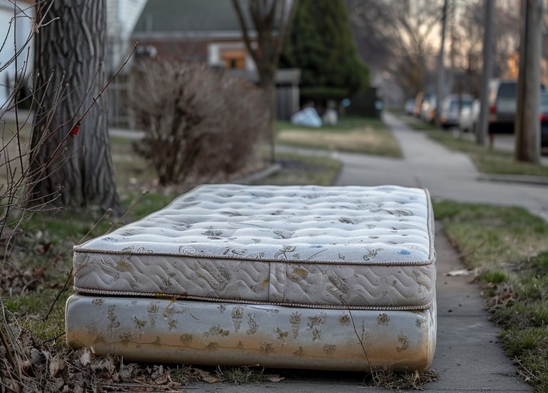 Mattress & Box Spring Removal Curbside Junk Collection