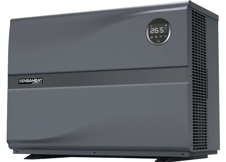 swimming pool heat pump. season extended 