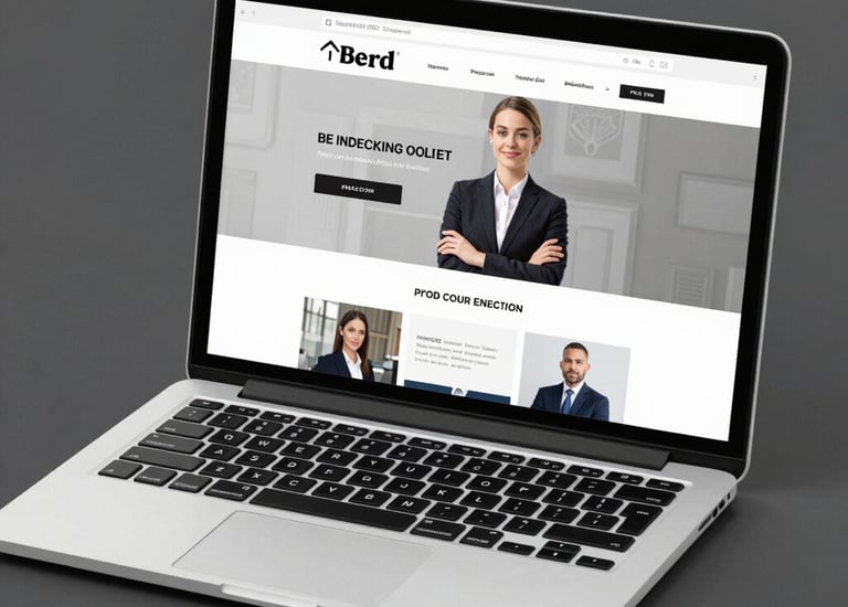 A sleek dashboard interface showcasing a custom web app for a retail client.