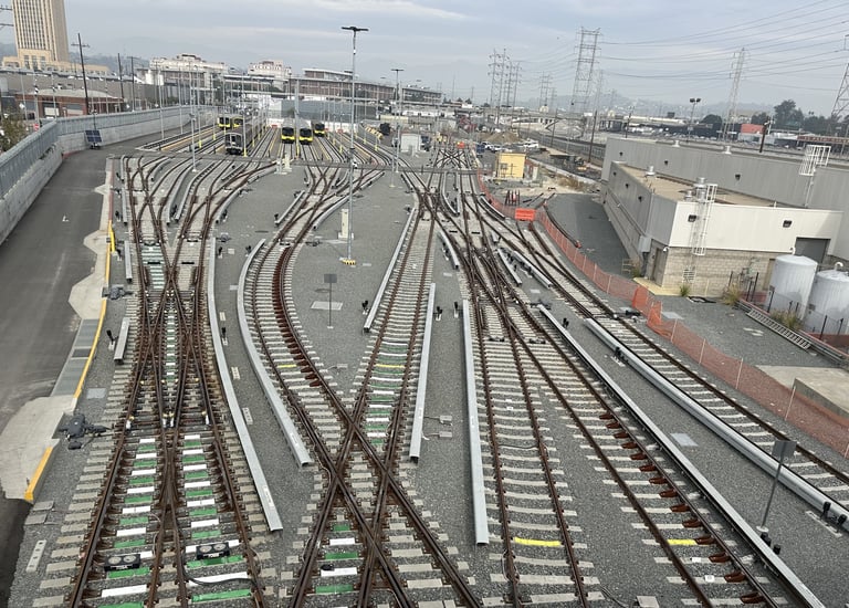Rail transit maintenace facility