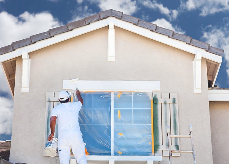 Peinture boiseries maison Balma