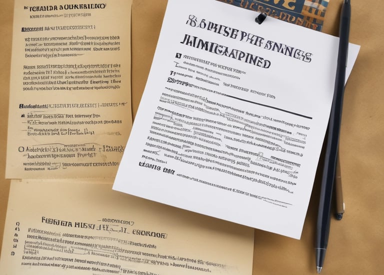 A caring attorney consulting with a family in a bright office.