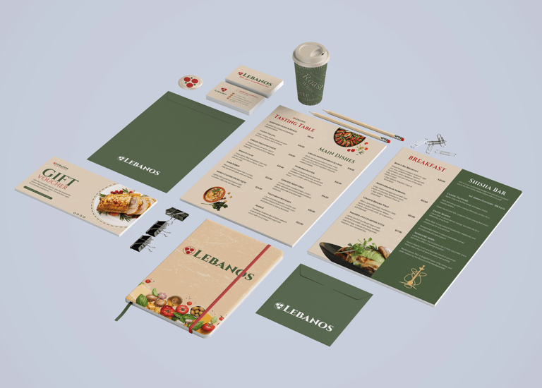 Brand identity collateral