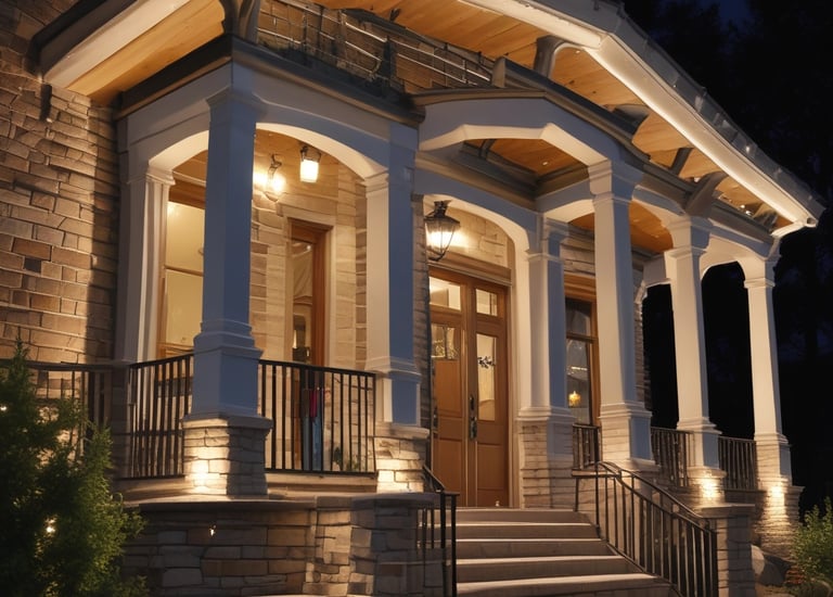 A sparkling clean commercial pool with clear blue water and neatly maintained surroundings.