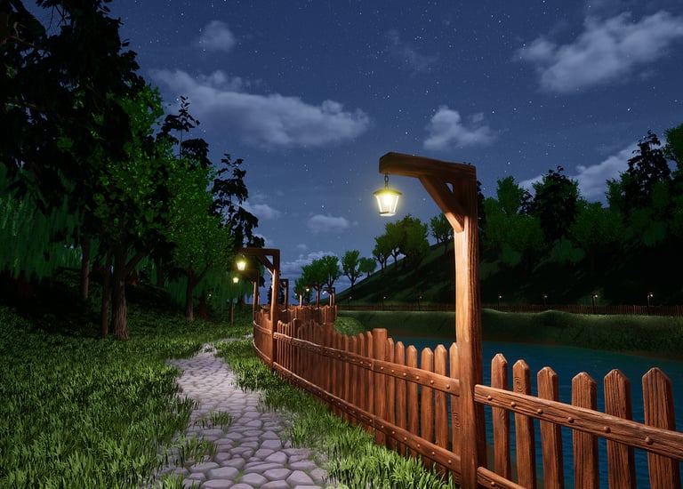 Houdini Digital Asset: Fence Generator