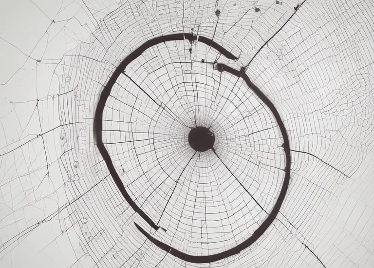 A serene figure meditating surrounded by vibrant energy waves.