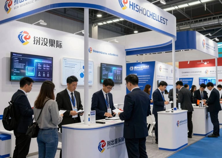 Eventops Pro team members collaborating on-site with venue staff.