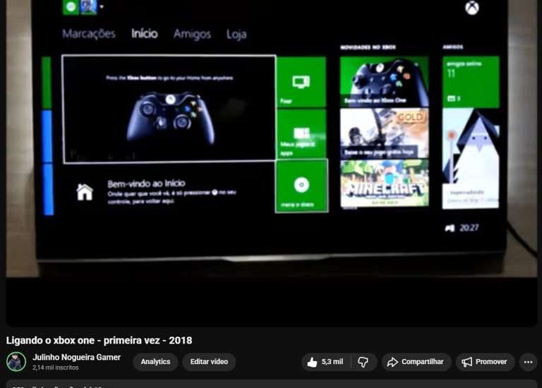 video da monetização
