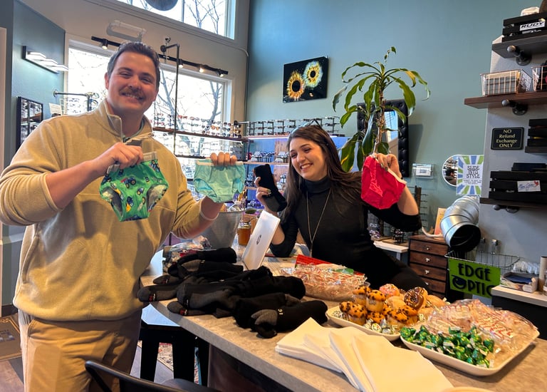 Edge Optics community drive for essential donations