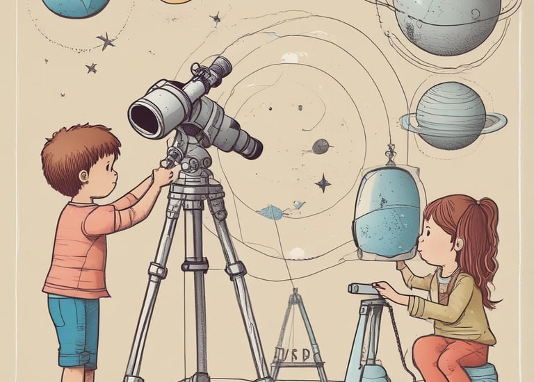 A volunteer explaining computer hardware components to attentive students.