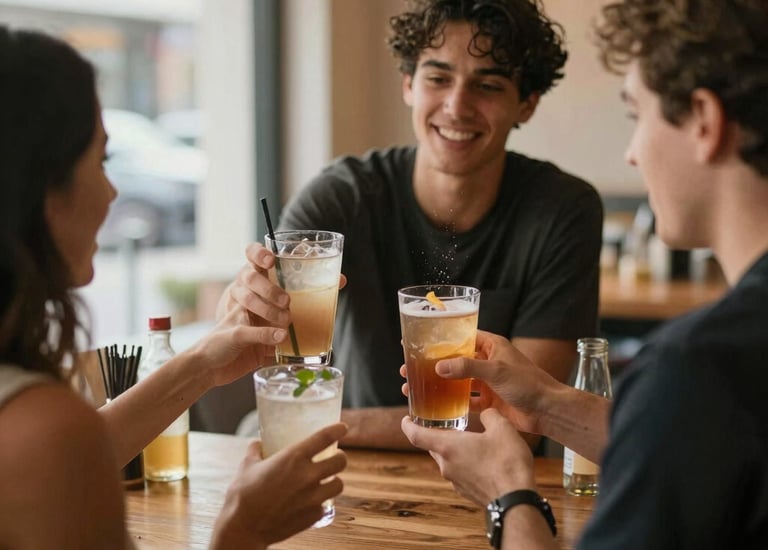 Thruster components laid out neatly on a workbench.