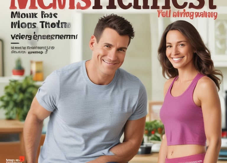 A cozy workspace with a laptop displaying the daily digest online store homepage.