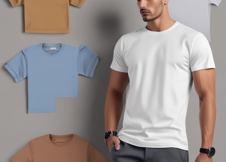 A vibrant kitchen gadget set arranged neatly on a countertop.