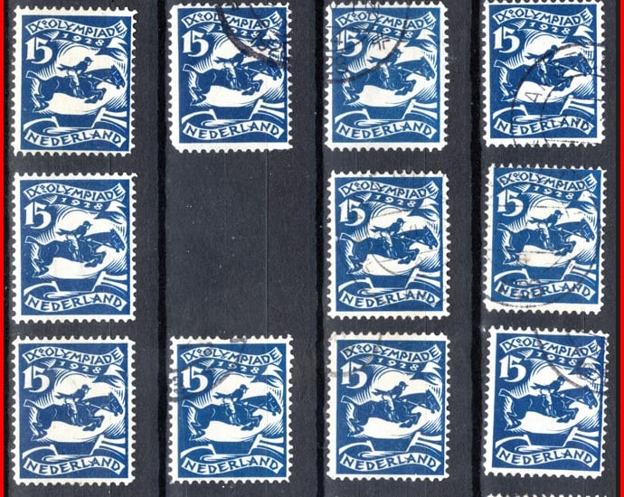 a collection of stamps from the us postage stamp