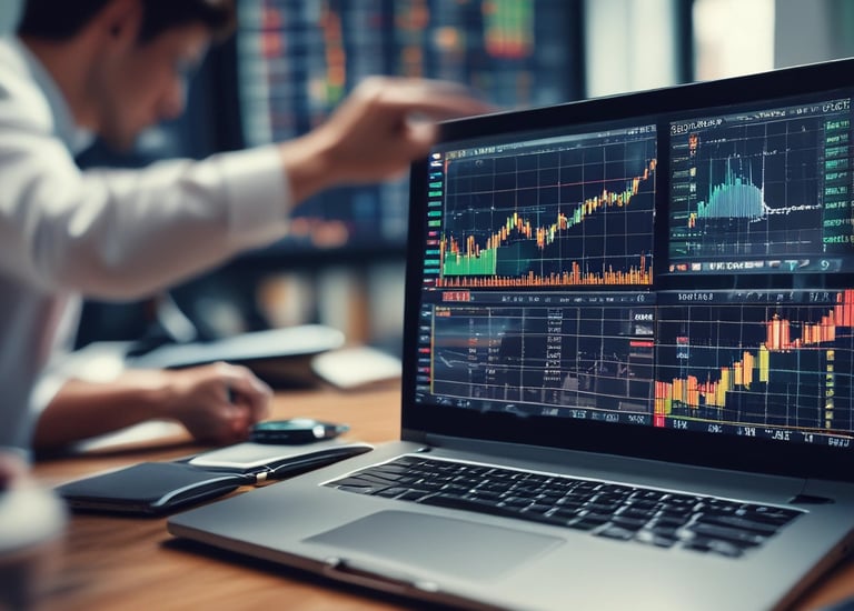 User interface showing customization options for trading strategies.